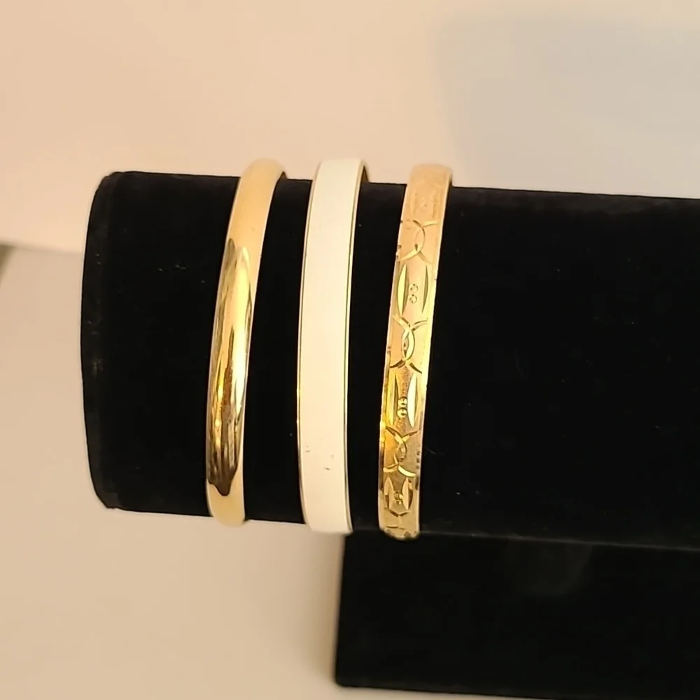 Vintage 3 BANGLE BRACELETS